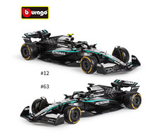 Bburago 1:43 F1 Formula Mercedes AMG W16E W15 Lewis Hamilton Russell Antonelli