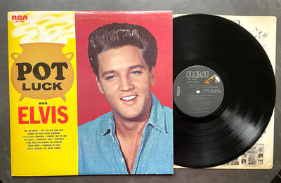 LP Elvis Presley - Pot Luck - US RCA LSP 2523