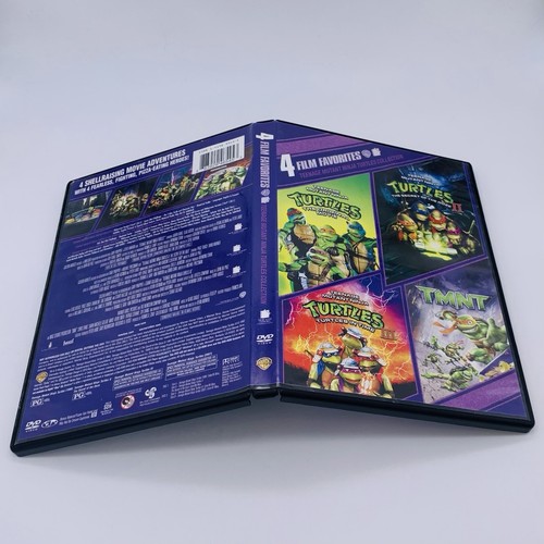 Teenage Mutant Ninja Turtles: 4 Film Collection DVD, 2010 4-Disc Set - Used - Picture 11 of 11