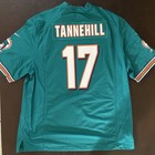 MIAMI DOLPHINS RYAN TANNEHILL ON FIELD NIKE JERSEY SIZE XL BJR