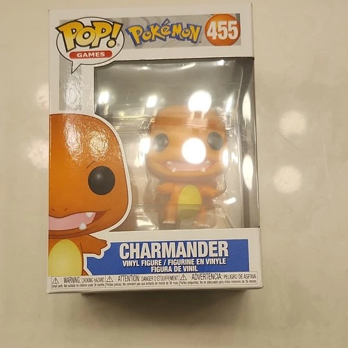 Funko Pop! Games Pokémon Charmander #455 Vinyl Figure 2021 Original Unopened