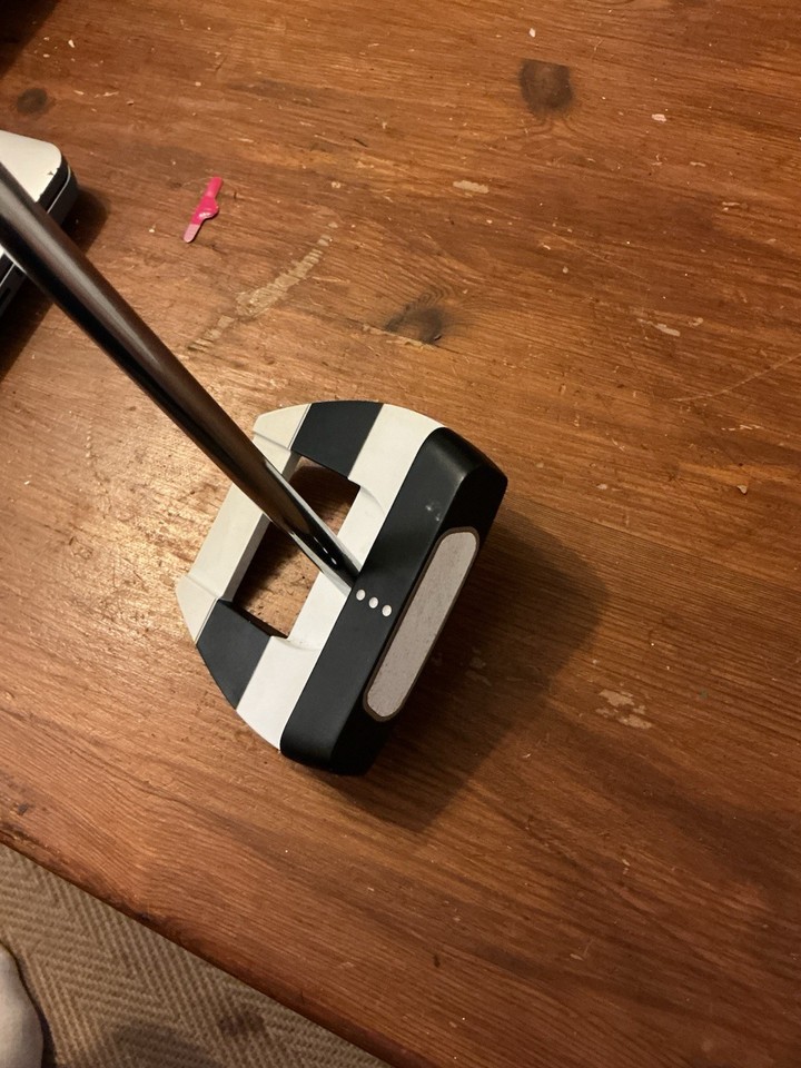Odyssey Ai-ONE Cruiser Square 2 Square Jailbird Mallet Putter Golf Club ...