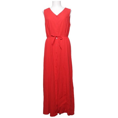 Prizz, Wickelkleid, Größe: L, Rot, Polyester/Viskose, Einfarbig, Damen #UWp