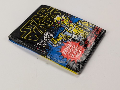 1977 Topps Star Wars Series One 1 Unopened Wax Pack Sealed Original Vintage #7 - Picture 2 of 6