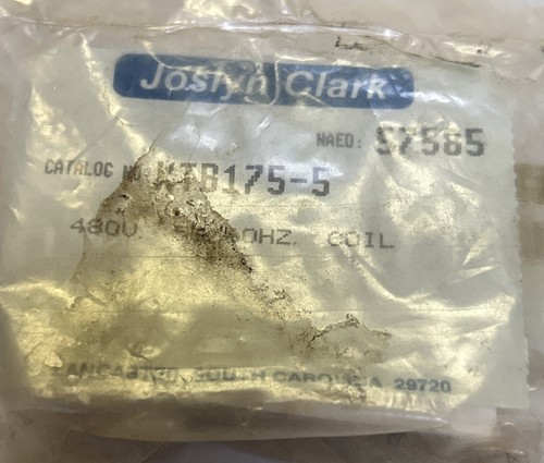 JOSLYN CLARK,KTB175-5,COIL 480V NOS - Picture 3 of 3