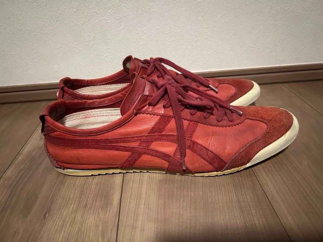 Onitsuka Tiger Mexico 66 Deluxe TH9J4L US size 11.5in Red G32