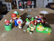Super Mario Random lot Loose Figure Toys Mario, Luigi, Yoshi, and Bowser