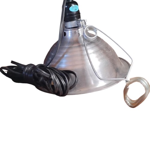 Electro Prod Clamp Lamp – 10.5" Aluminum Reflector Heat Light w/ Clamp & Cord – - Picture 4 of 5