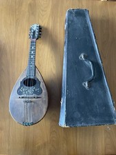 1898 Cav. Giovanni De Meglio E Figlio Italian Mandolin with Case