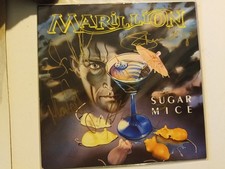 Marillion Sugar Mice CD Single Autographed Sl...