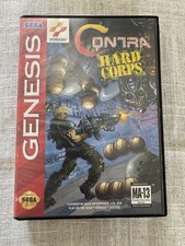 Contra Hard Corps (Sega Genesis, 1994) Case And Game Only No Manual. Tested Work