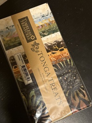 Timeless Treasures Tonga Treats - HAYRIDE 40- 5  Squares