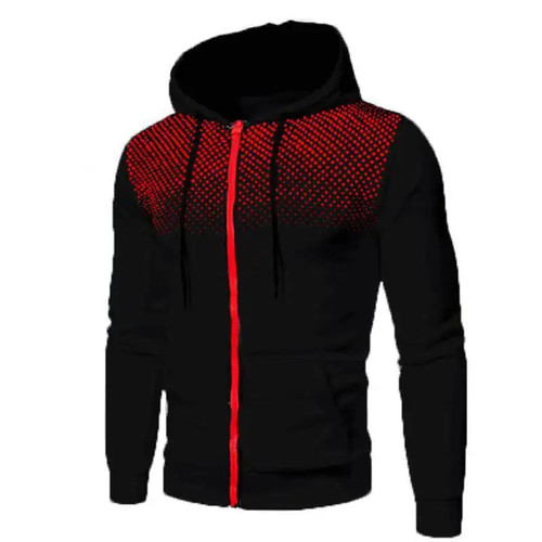 2025 Neu Herbst Herren Sweatshirts Langarm Jacke Hoodie Reißverschluss Jacke - Bild 25 von 25
