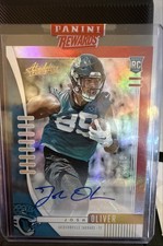 2019 Panini Absolute Rookie Josh Oliver #194 Spectrum Red Signatures /75 (AURC)