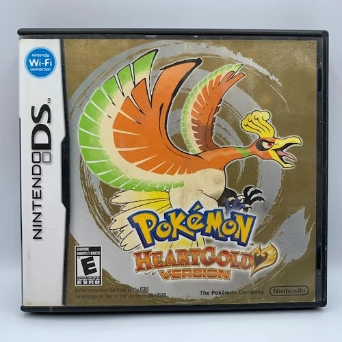 Pokemon HeartGold Version NFR Edition Nintendo DS CIB TESTED