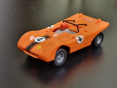 Carrera Universal 40418 Ferrari 312 P Orange Rennwagen Auto Modell Vintage