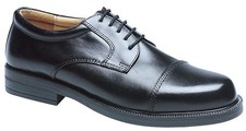 Image of Scimitar M 951A Black Leather Capped Gibson Foam Padded Vamp shoes