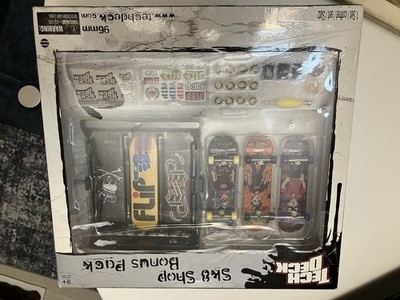 Tech Deck Finger Skateboard Set Sk8 Shop Bonus Pack Flip 