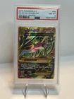 2015 POKEMON XY ANCIENT ORIGINS #98 FULL ART/M RAYQUAZA EX PSA 8