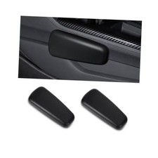 2PCS Car Elbow Pad Arm Rest, Soft Vehicle Door Armrest Knee Cushion Black
