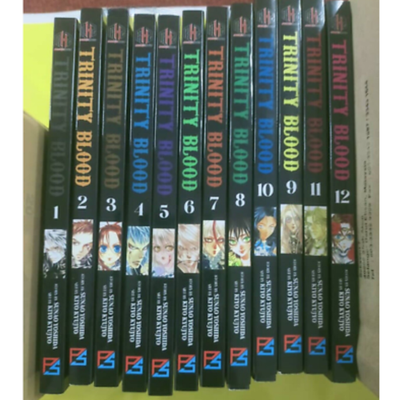 Trinity Blood Manga English Volume 1-12 FULL SET By Sunao Yoshida
