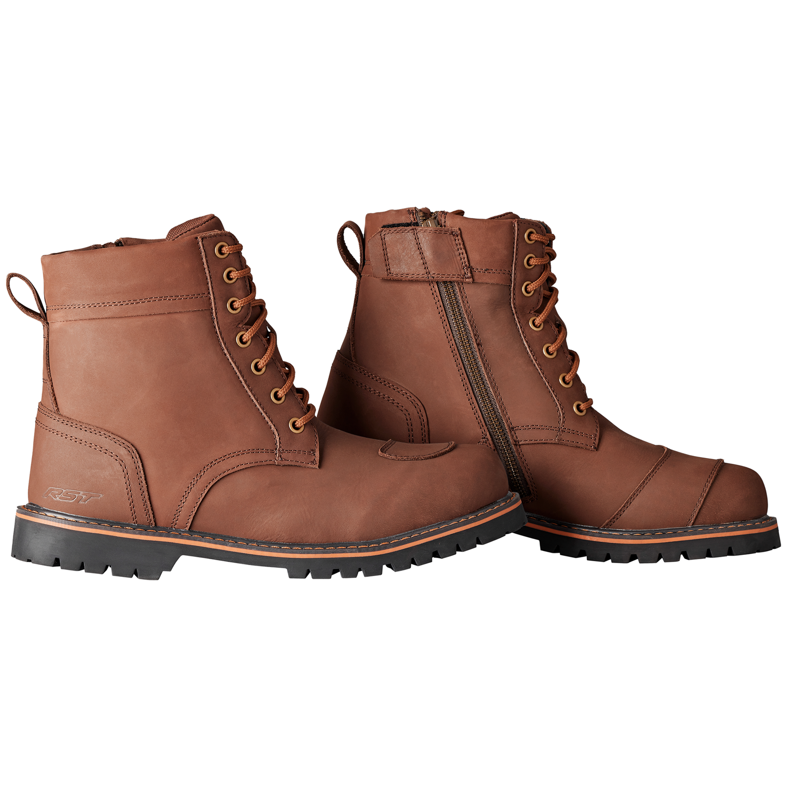 RST Roadster 3 CE Waterproof Motorcycle Boots - UK 8 / Eur 42 - Brown, Brown - Image 2