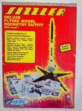 Vintage Estes Bigfoot And Sizzler Model Rocket Kit Launch Control System New Oop