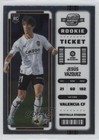 2022 Panini Chronicles Base La Liga Contenders Optic Rookie Ticket Jesus Vazquez