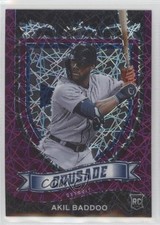 2021 Panini Chronicles Crusade Purple Velocity Prizm Akil Baddoo #14 00gy