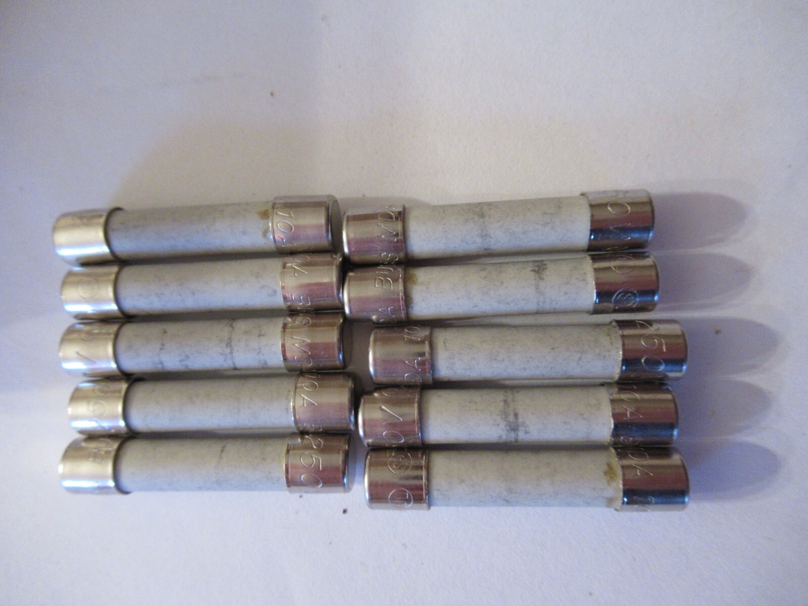 NEW Lot of TEN Bussmann B/K MDA-10 Buss Fuse  250V MDA-10 Free Shipping