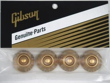 GIBSON® Top Hat Knobs Gold Set of 4 / USA Genuine PRHK-020 Les Paul ES SG 'REAL'