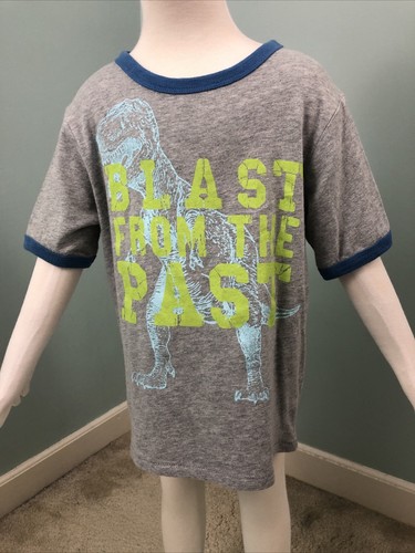 Boys' Baby GAP Toddler S/S Blast From the Past Dinosaur T-Shirt Sz 5 - Picture 3 of 9