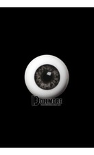 Dollmore BJD New 20mm Half-Round Acrylic Eyes LT/Grey