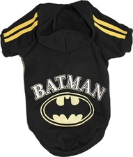 BATMAN Dog Cat Coat Sweatshirt Jersey Hoodie Jumper For SMALL Breeds XXS- L