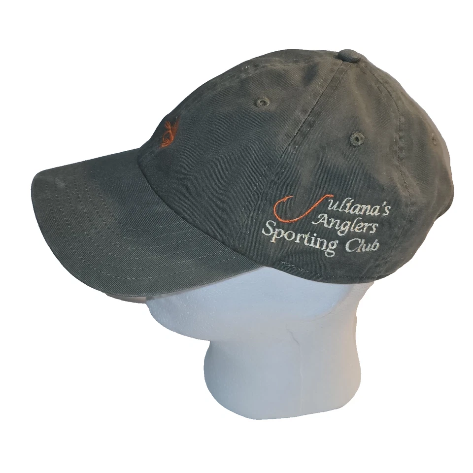 Sombrero con mosca de pesca Orvis Julianas pescadores club deportivo gorra de béisbol ajustable Foto 2 de 4