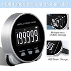 Rechargeable Digital Electronic Ruler Tape Portable Rangefinder Distance Meter