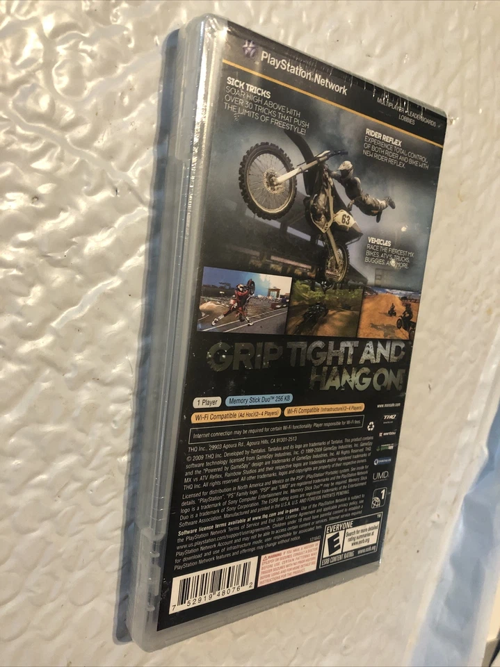 Reflex MX vs ATV (PlayStation Portable, PSP) Black Brand new Factory Sealed - Image 2 of 4