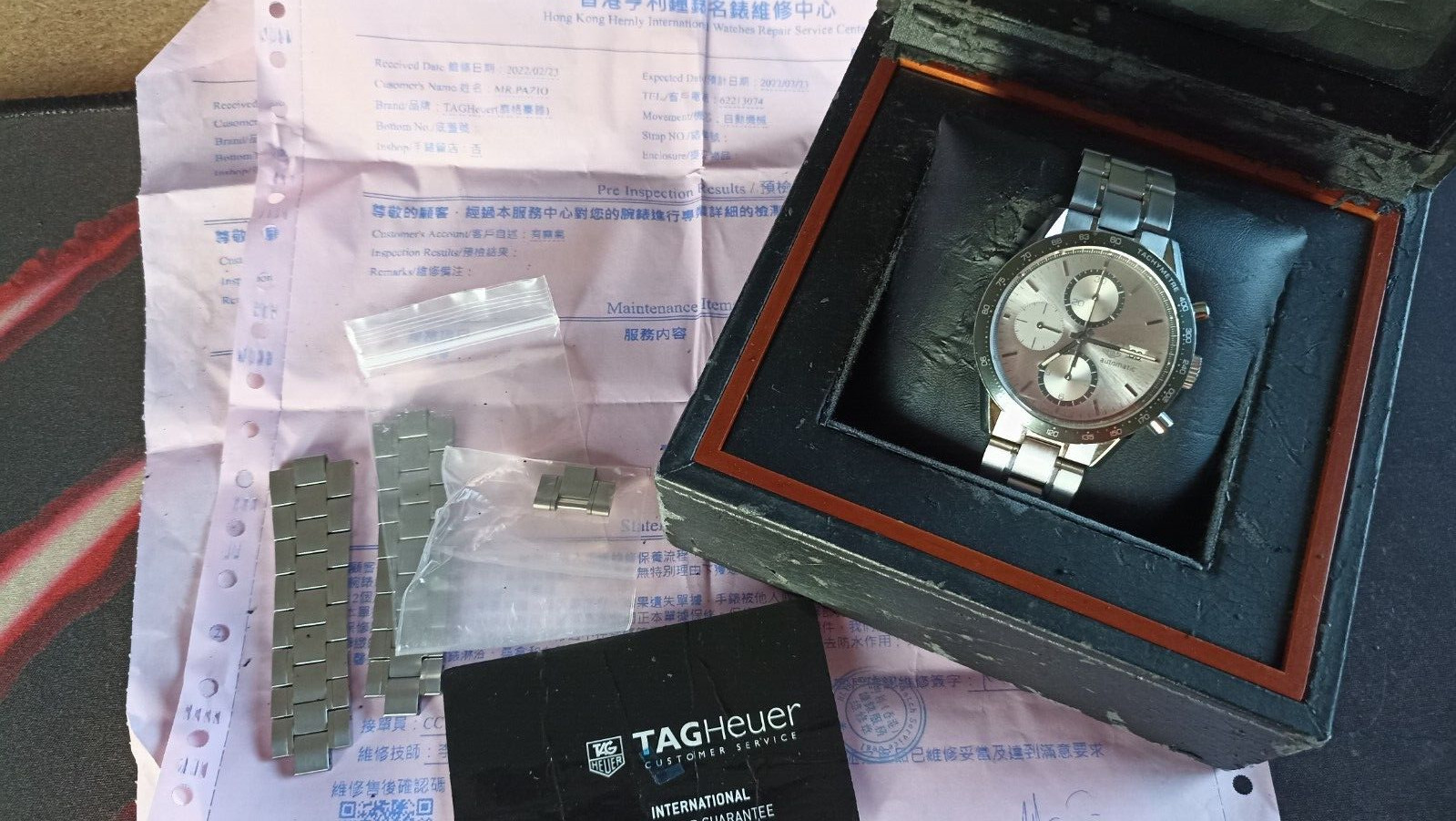 Tag Heuer Carrera CV2011 Chronograph Caliber