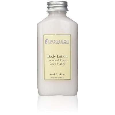 Poggesi Coco Mango Bath Gel, Set of 12 Travel Size Bottles (2 oz each)
