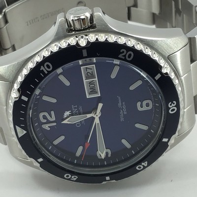 Orient Diver Mako II Automatic Blue Dial Men's Watch FAA02002D9 | eBay