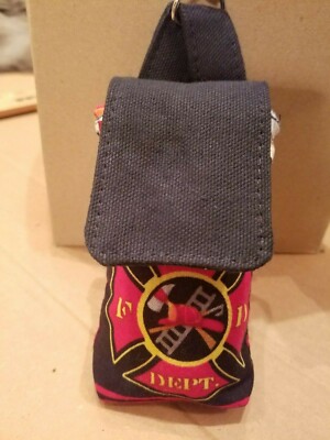 Hand cleanser holder pouch mask holder pouch Firefighter