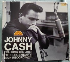 Johnny Cash Walking the Line The Legendary Sun Recordings 3 CD Box Set Hits 70's
