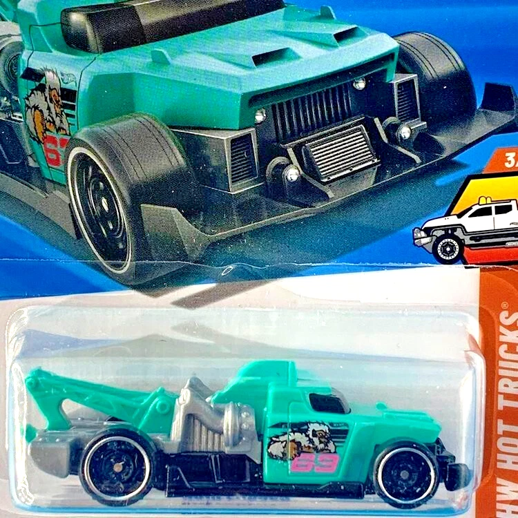 HOT WHEELS 2025 HAULERBACK SEAFOAM 42/250 HYX68 HW HOT TRUCKS LET'S RACE SHOW - Image 2 of 2