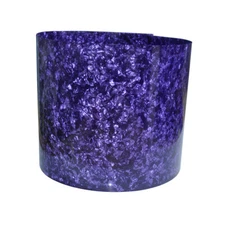 18" x 62" Drum Wrap 0.46mm Musical Instrument Deco Sheet Pearl Purple