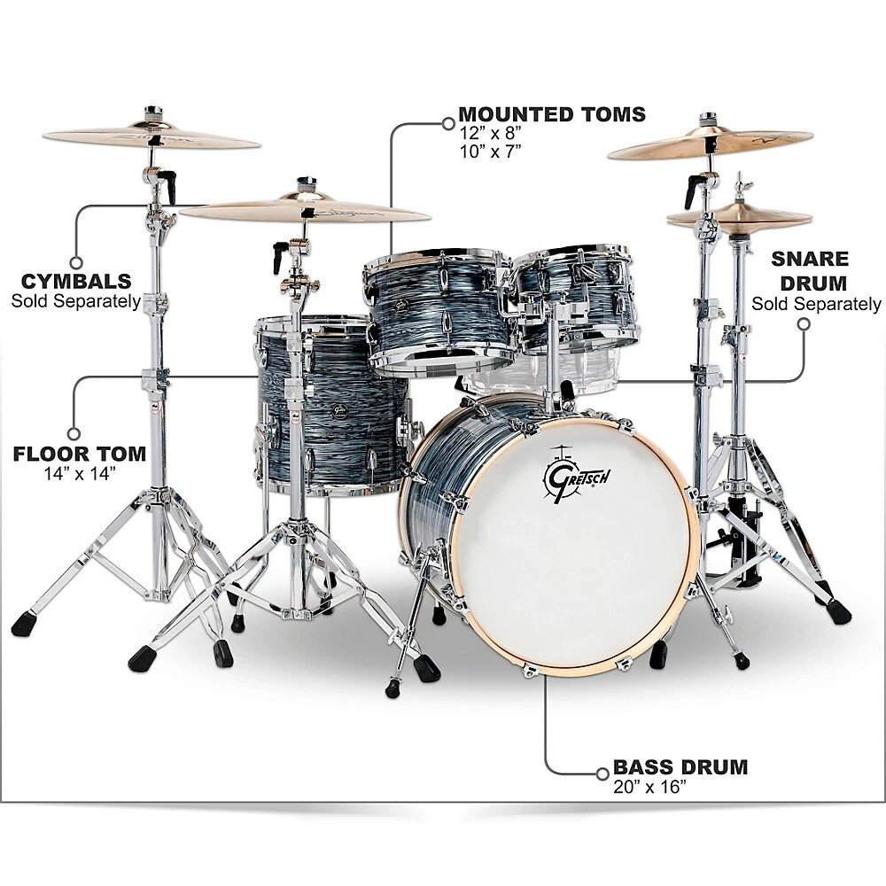 Gretsch 20 bass drum outlet