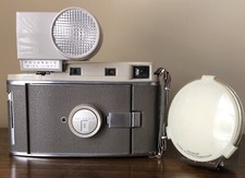 Vintage Polaroid Land Camera Model 800 With Wink Light  BC Flash, Untested