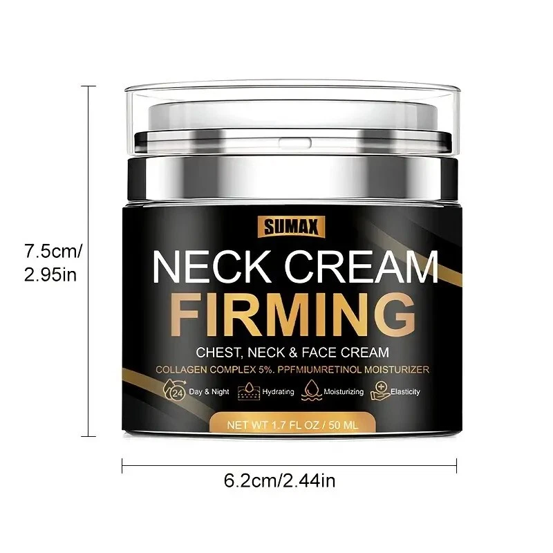 Crema reafirmante de cuello para hombres - Uso en cuello flácido o pavo - Colágeno y retinol Foto 4 de 4