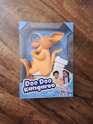 Kids Game Doo Doo Kangaroo - Feed Him Until He's Gotta Go! 2-4 Players Ages 3+