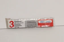 Horolovar 400- Day Clock Pendulum Suspension Spring 3 Units Pack .  0028-.071mm.