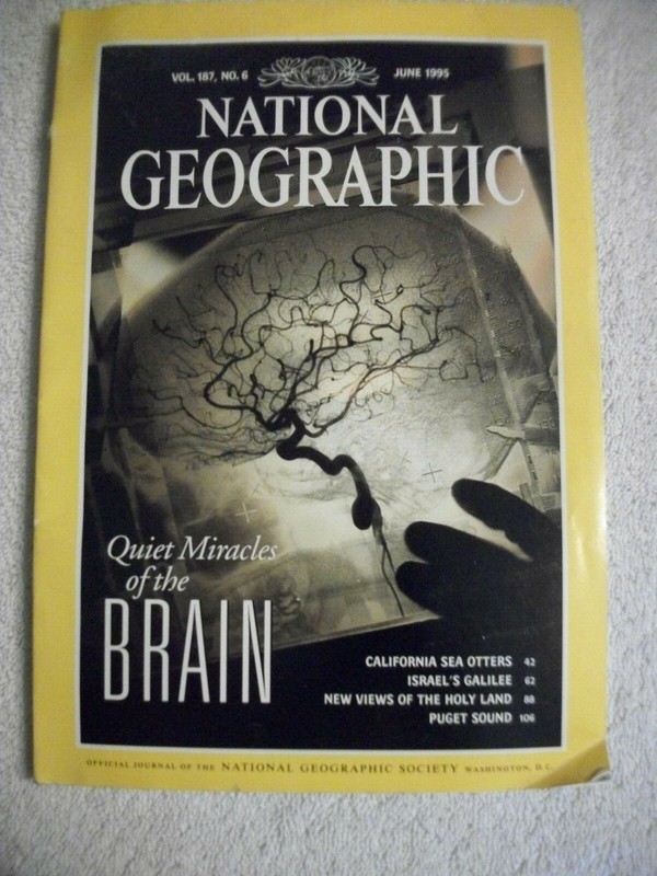 National Geographic June 1995 "Quiet Miracles Of The Brain" Magazine - Vol.187, 